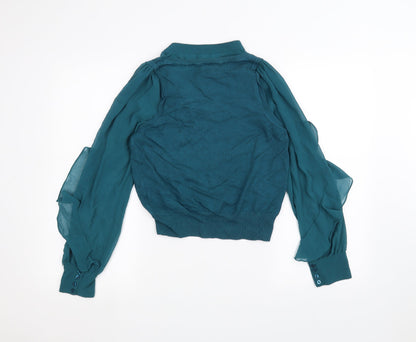 Womens UK Size 12 New Look Green Pullover Jumper