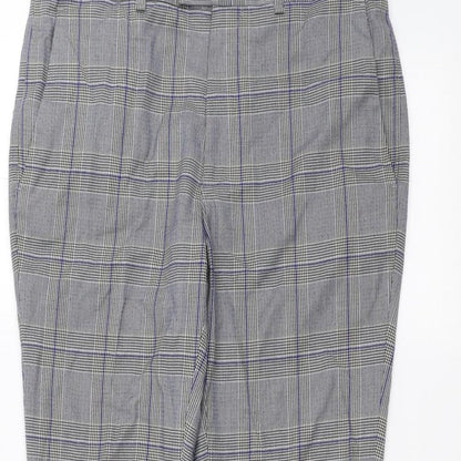 Womens UK Size 32 in Preworn Regular Fit  Grey Trousers