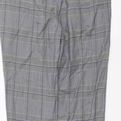 Womens UK Size 32 in Preworn Regular Fit  Grey Trousers