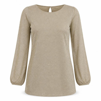 Womens UK Size S Oasis Gold Basic T-Shirt