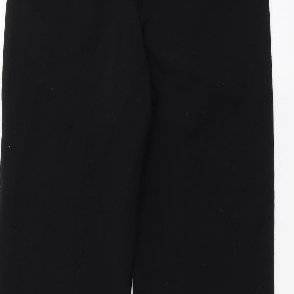 Womens UK Size 12 Per Una Regular Fit  Black Trousers