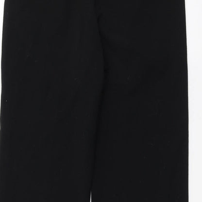 Womens UK Size 12 Per Una Regular Fit  Black Trousers