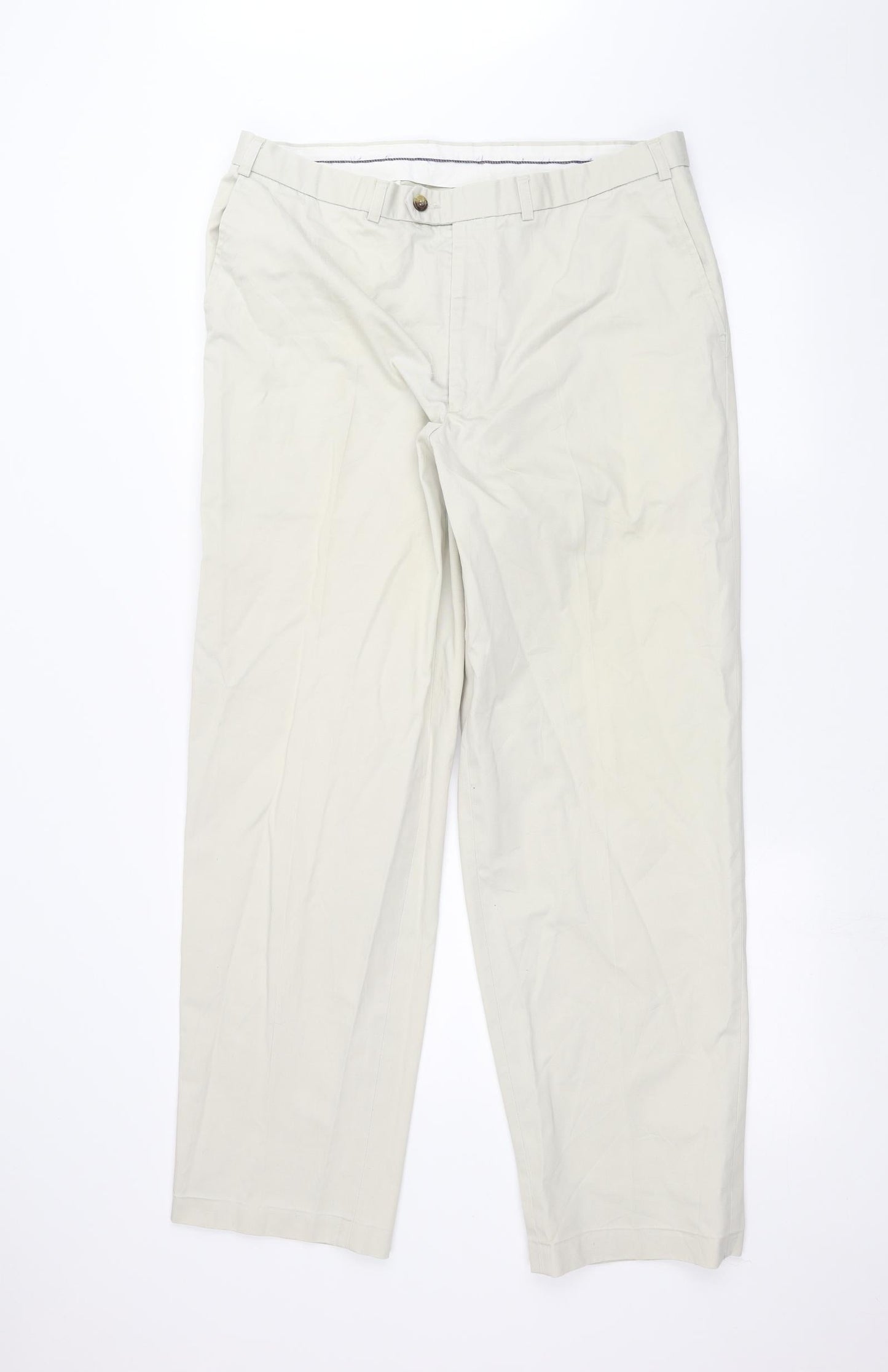 Womens UK Size 36 in Marks and Spencer Regular Fit Straight White Jeans