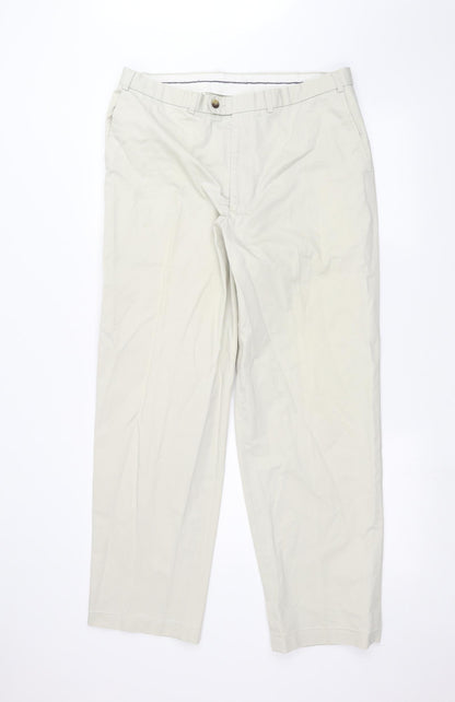 Womens UK Size 36 in Marks and Spencer Regular Fit Straight White Jeans
