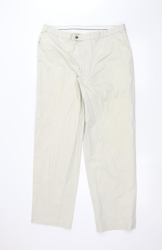 Womens UK Size 36 in Marks and Spencer Regular Fit Straight White Jeans