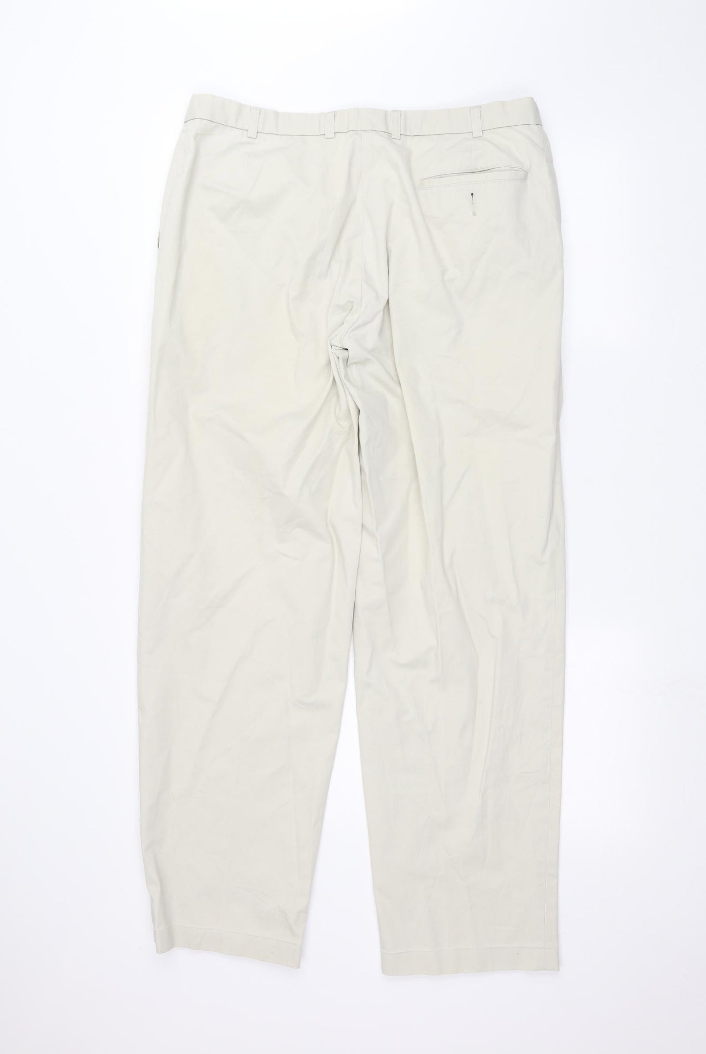 Womens UK Size 36 in Marks and Spencer Regular Fit Straight White Jeans