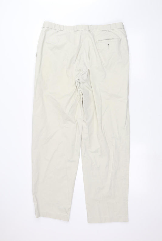 Womens UK Size 36 in Marks and Spencer Regular Fit Straight White Jeans