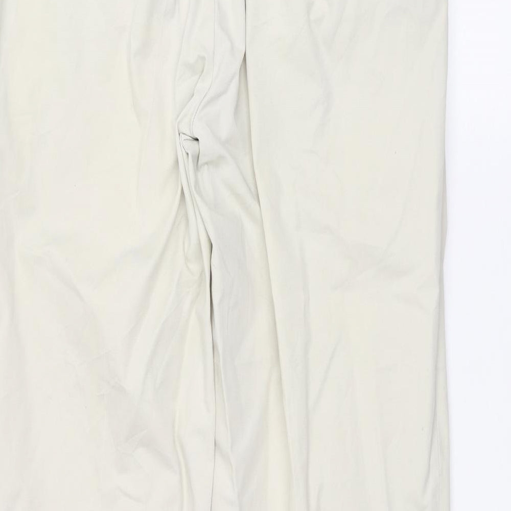 Womens UK Size 36 in Marks and Spencer Regular Fit Straight White Jeans