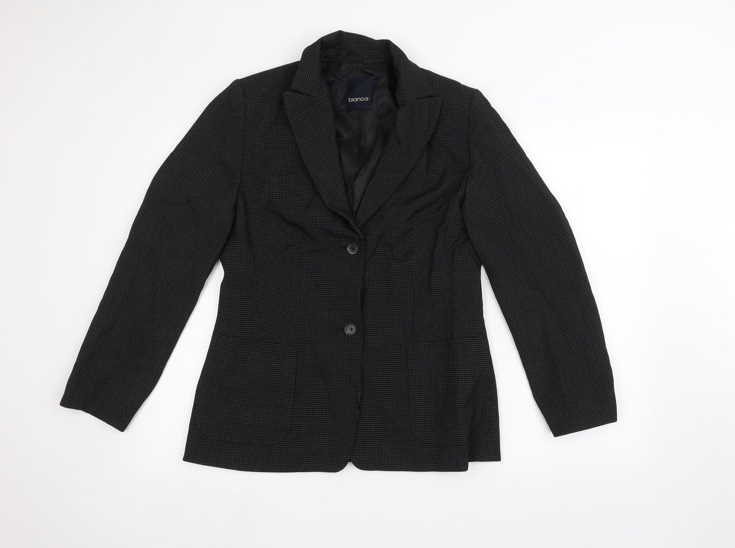 Womens UK Size 12 Bianca Black Jacket