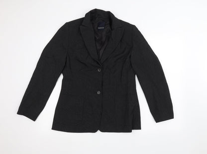 Womens UK Size 12 Bianca Black Jacket