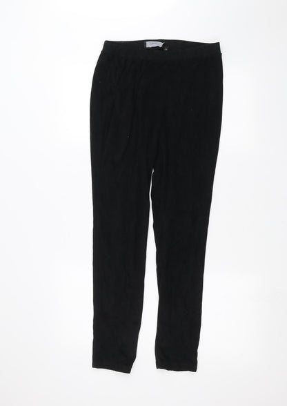 NEXT Womens Black   Trousers  Size 10 L25 in