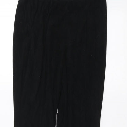 NEXT Womens Black   Trousers  Size 10 L25 in