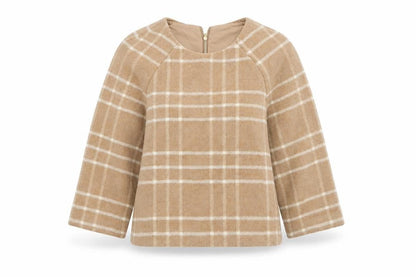 Womens UK Size 10 Monoprix Brown Pullover Jumper