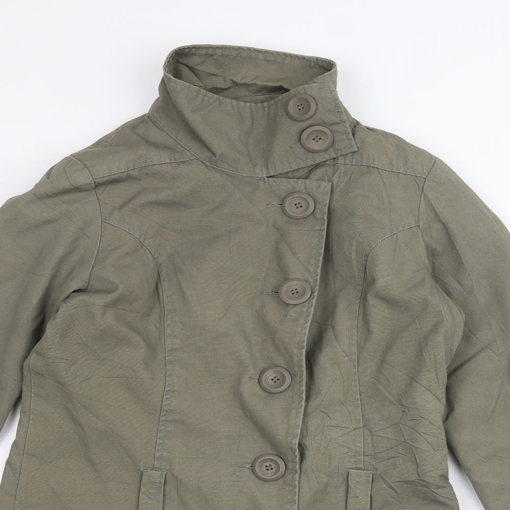 E-vie Womens Green   Jacket  Size 8