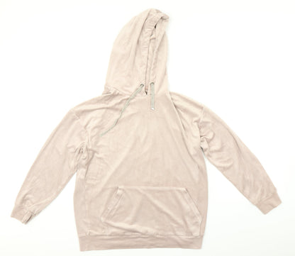 Womens UK Size S NEXT Pink Pullover Hoodie