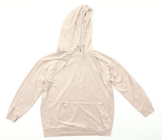 Womens UK Size S NEXT Pink Pullover Hoodie