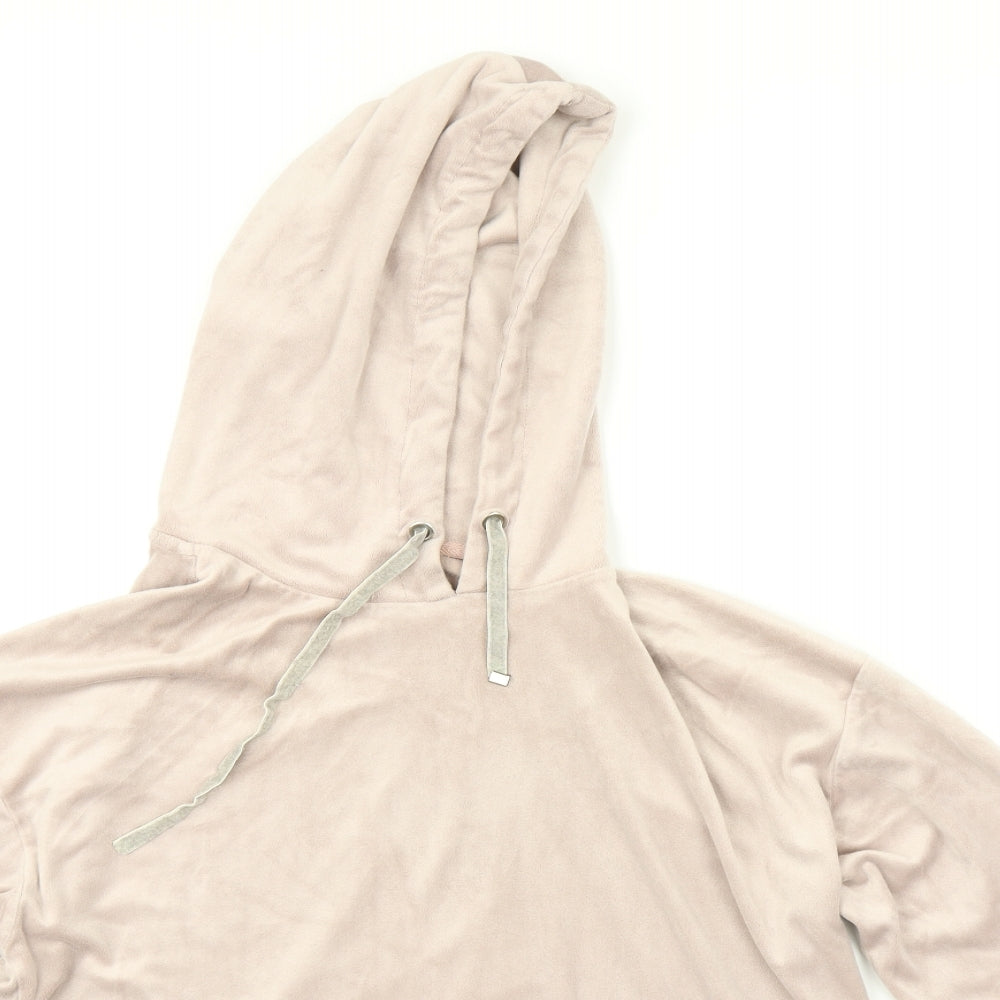 Womens UK Size S NEXT Pink Pullover Hoodie
