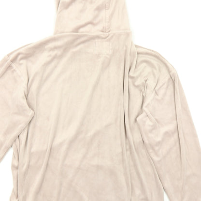 Womens UK Size S NEXT Pink Pullover Hoodie