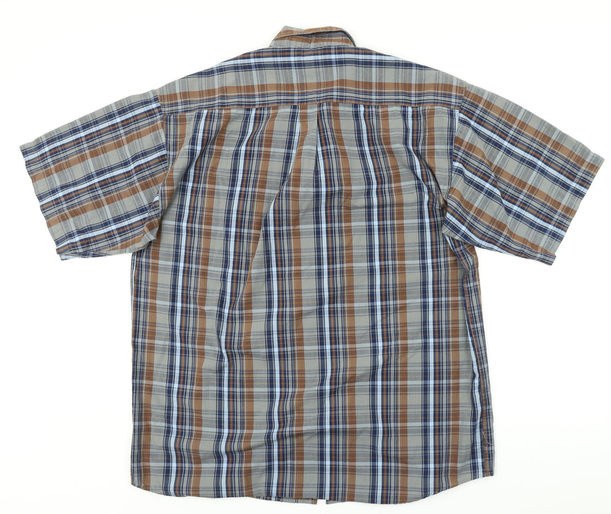 Jeep Womens Multicoloured Check  Basic Button-Up Size L