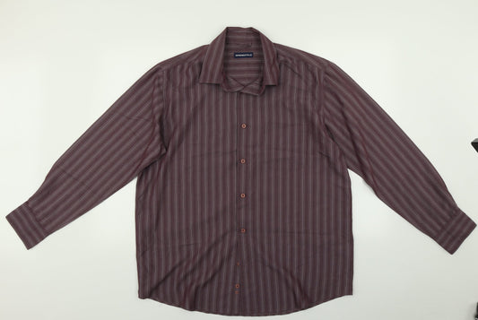 Springfield Mens Multicoloured Striped   Button-Up Size L