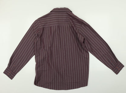 Springfield Mens Multicoloured Striped   Button-Up Size L