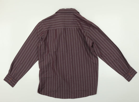 Springfield Mens Multicoloured Striped   Button-Up Size L