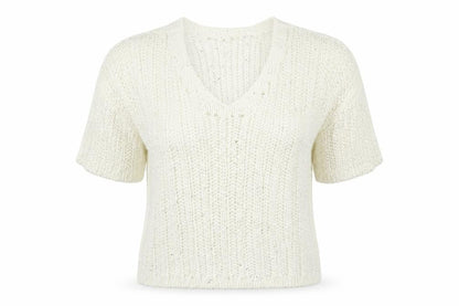 Next Womens White   Pullover Jumper Size M