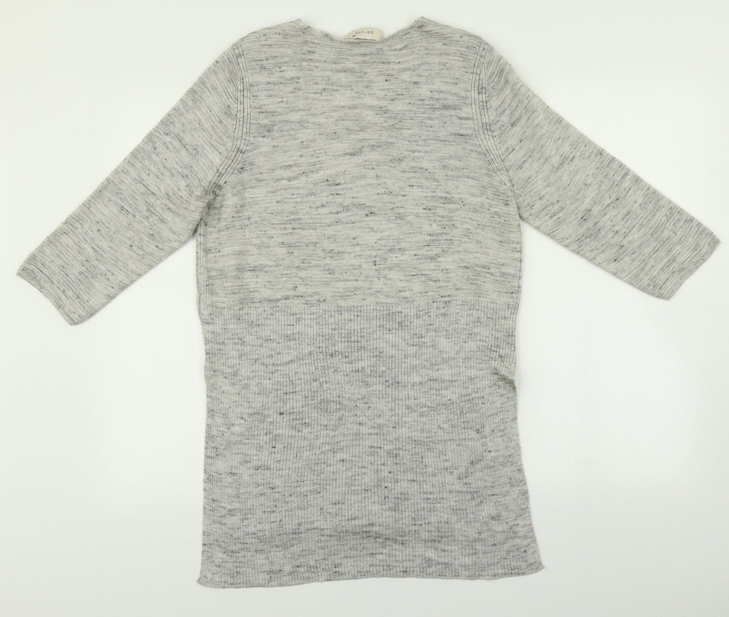 Womens UK Size 8 M&S Grey Pullover Jumper
