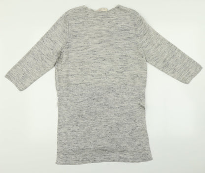 Womens UK Size 8 M&S Grey Pullover Jumper