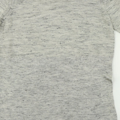 Womens UK Size 8 M&S Grey Pullover Jumper