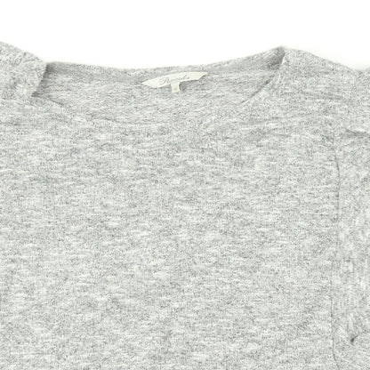Womens UK Size 12 Peacocks Grey Pullover Jumper