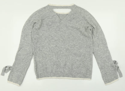 Womens UK Size  Preworn Grey Pullover Jumper