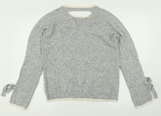 Womens UK Size  Preworn Grey Pullover Jumper