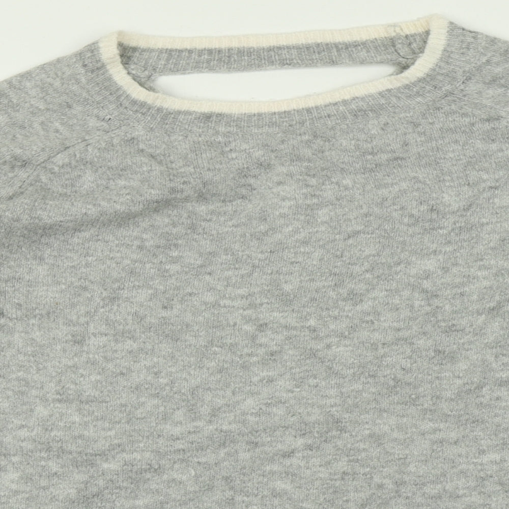 Womens UK Size  Preworn Grey Pullover Jumper