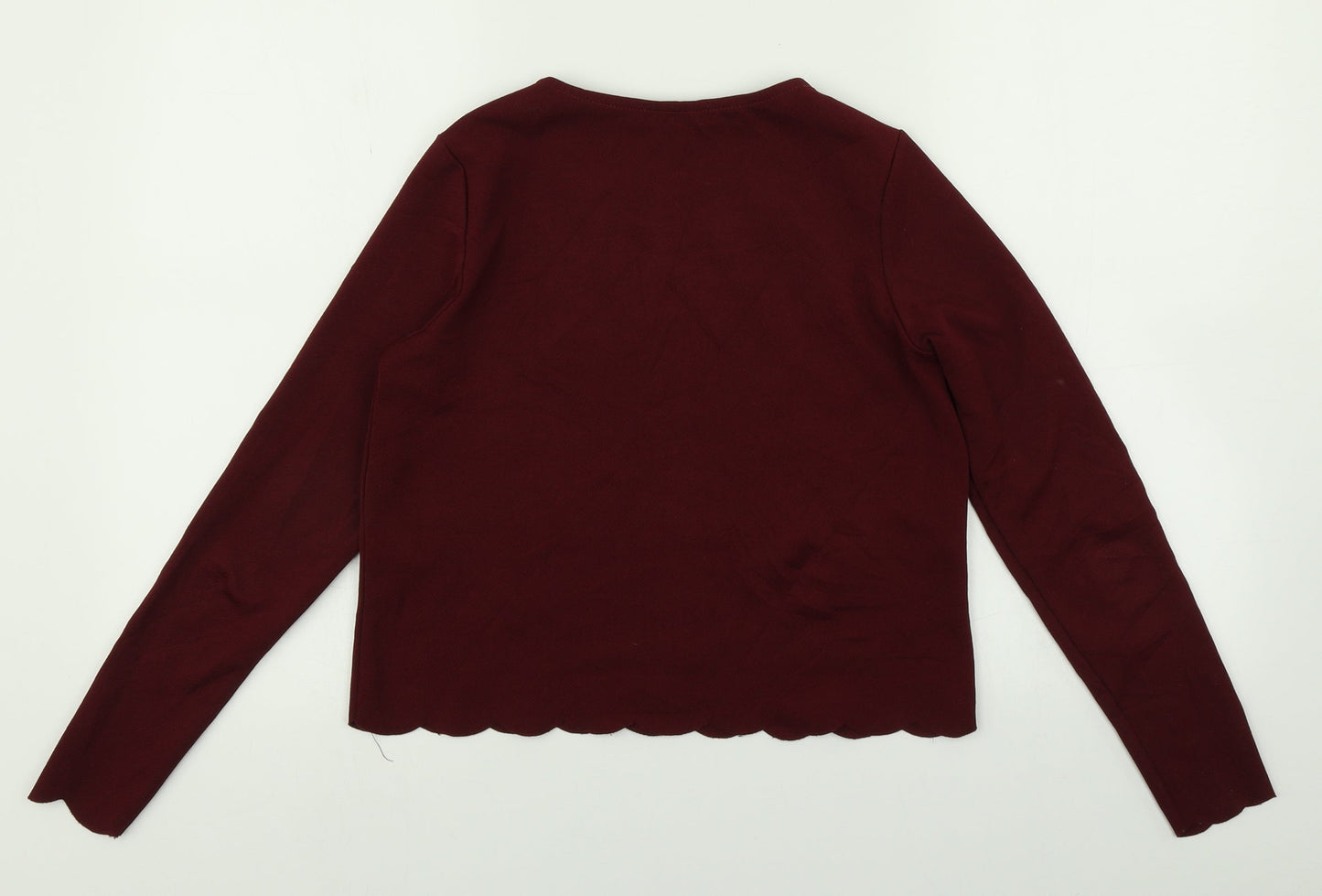 Womens UK Size 8 New Look Red Pullover Jumper