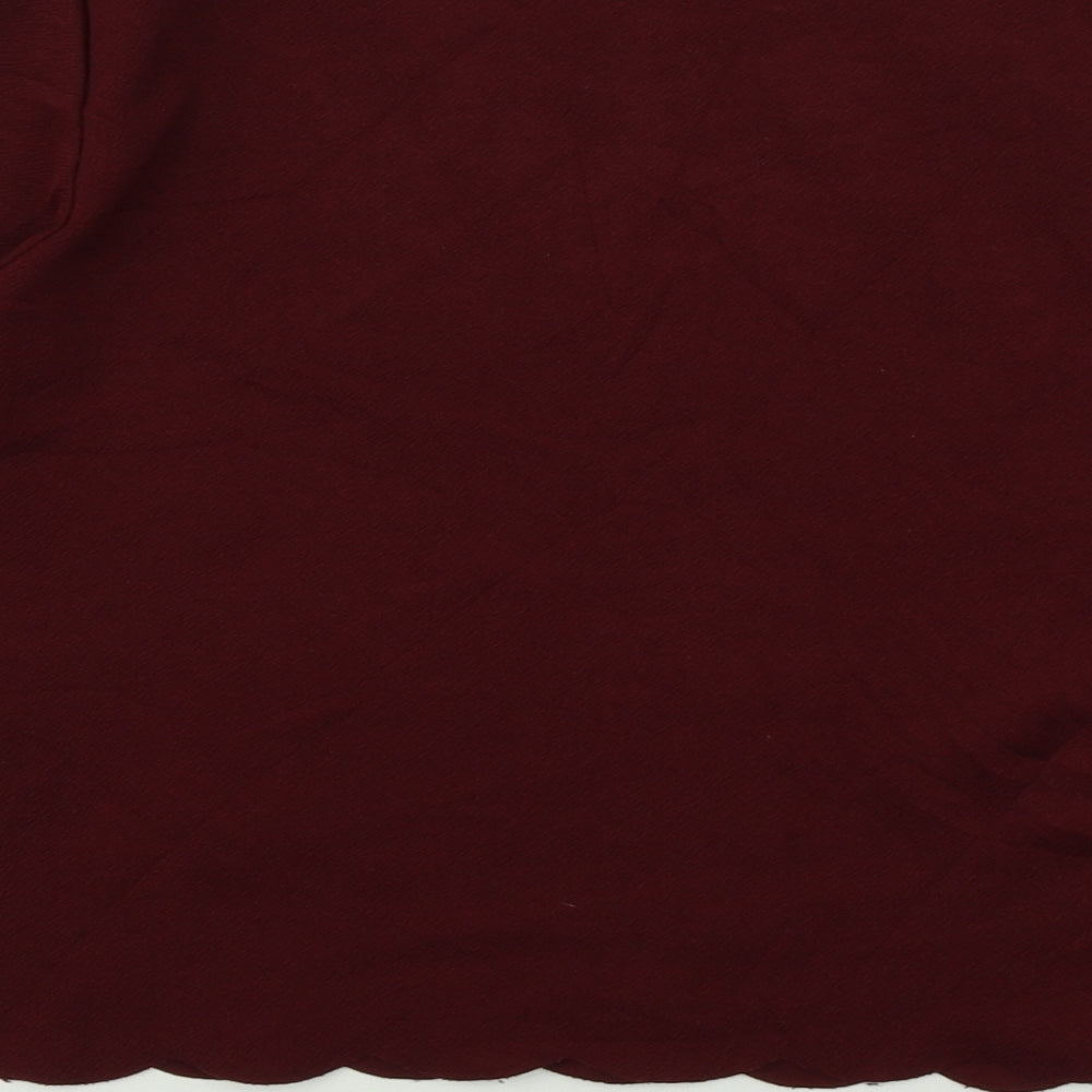 Womens UK Size 8 New Look Red Pullover Jumper
