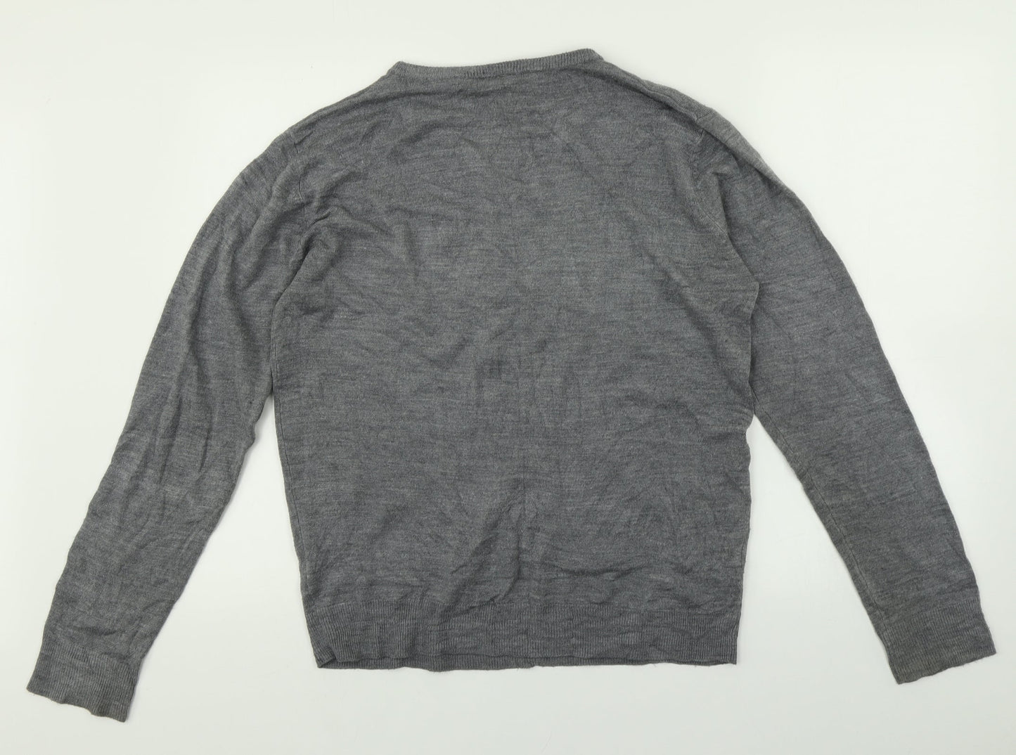 Cedar Wood State Mens Grey   Pullover Jumper Size M