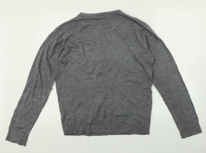 Cedar Wood State Mens Grey   Pullover Jumper Size M