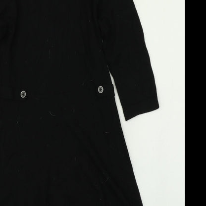 TU Womens Black   A-Line  Size 10