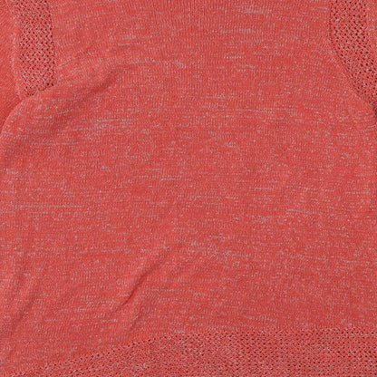 Womens UK Size  Preworn Pink Pullover Jumper
