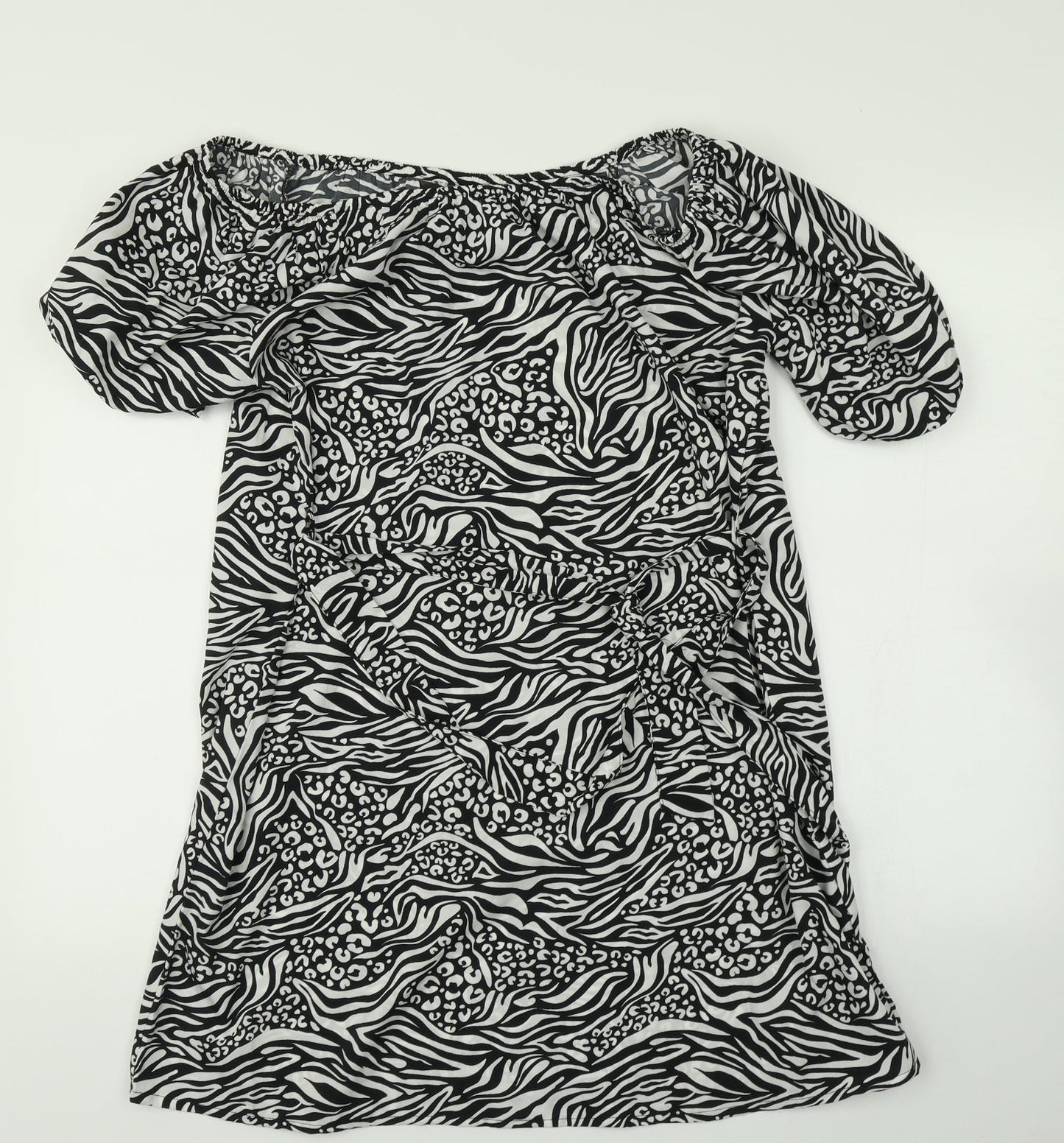 Womens UK Size 14 PEP & CO Multicoloured Basic Blouse