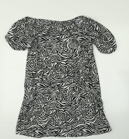 Womens UK Size 14 PEP & CO Multicoloured Basic Blouse