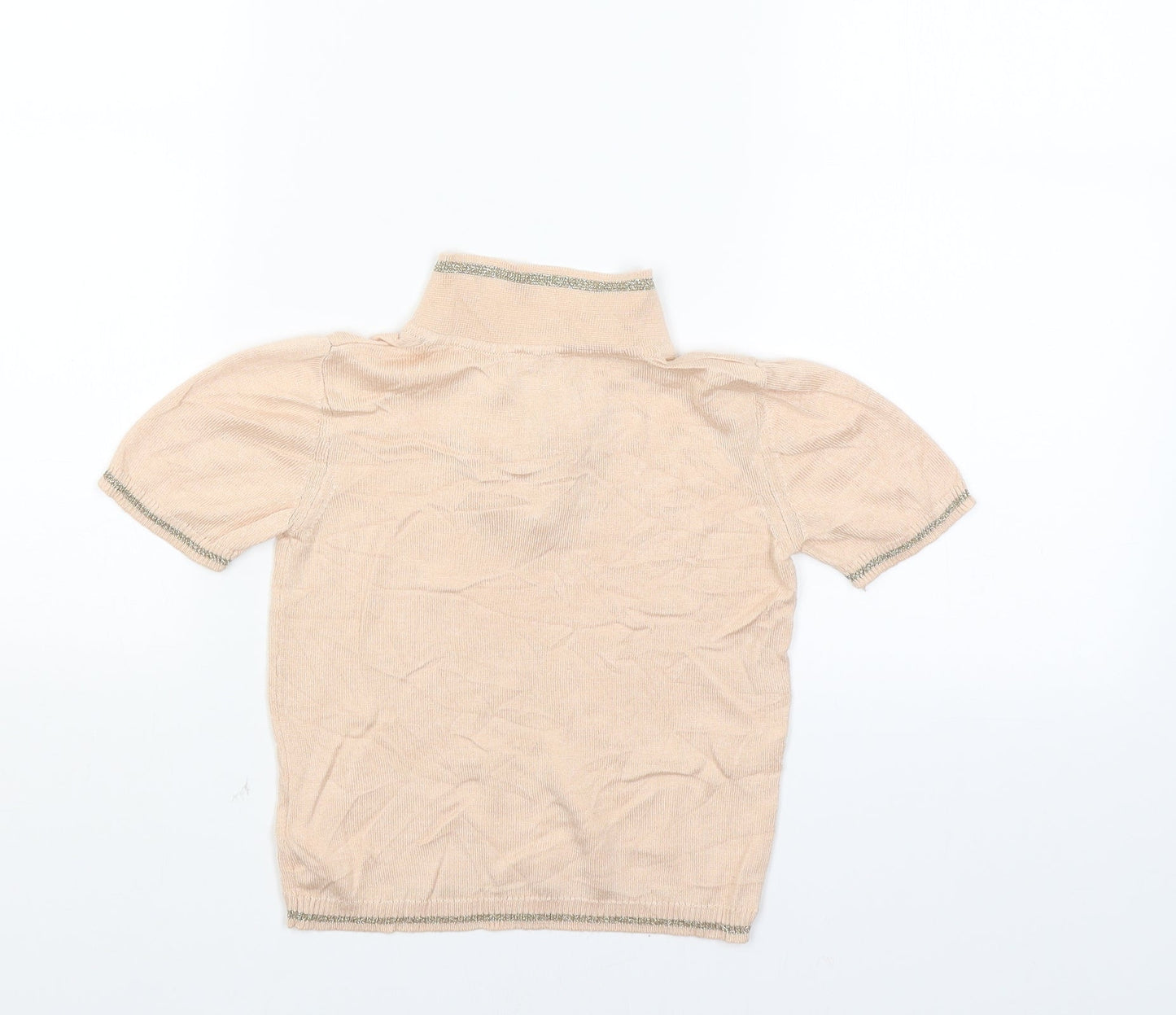 River Island Girls Pink   Pullover Jumper Size 4-5 Years