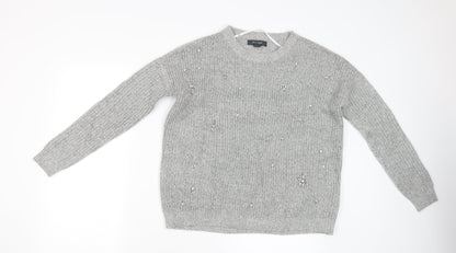 Primark Womens Grey   Pullover Jumper Size XL