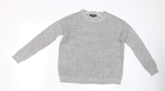 Primark Womens Grey   Pullover Jumper Size XL