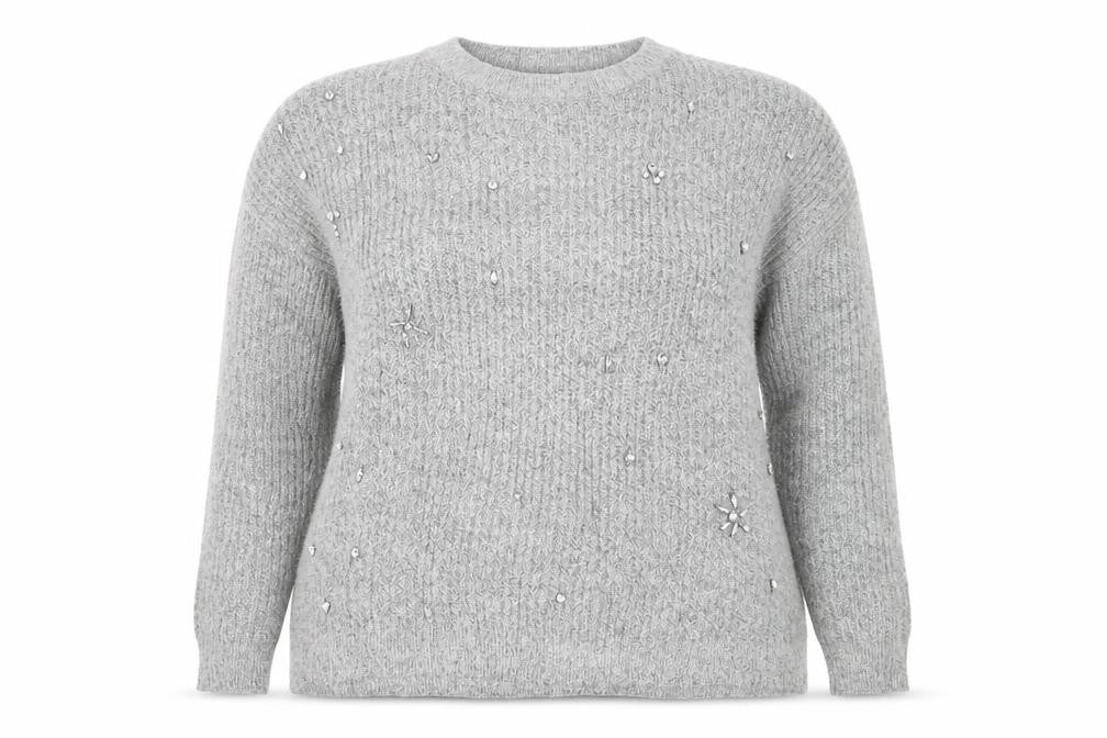 Womens UK Size XL Primark Grey Pullover Jumper