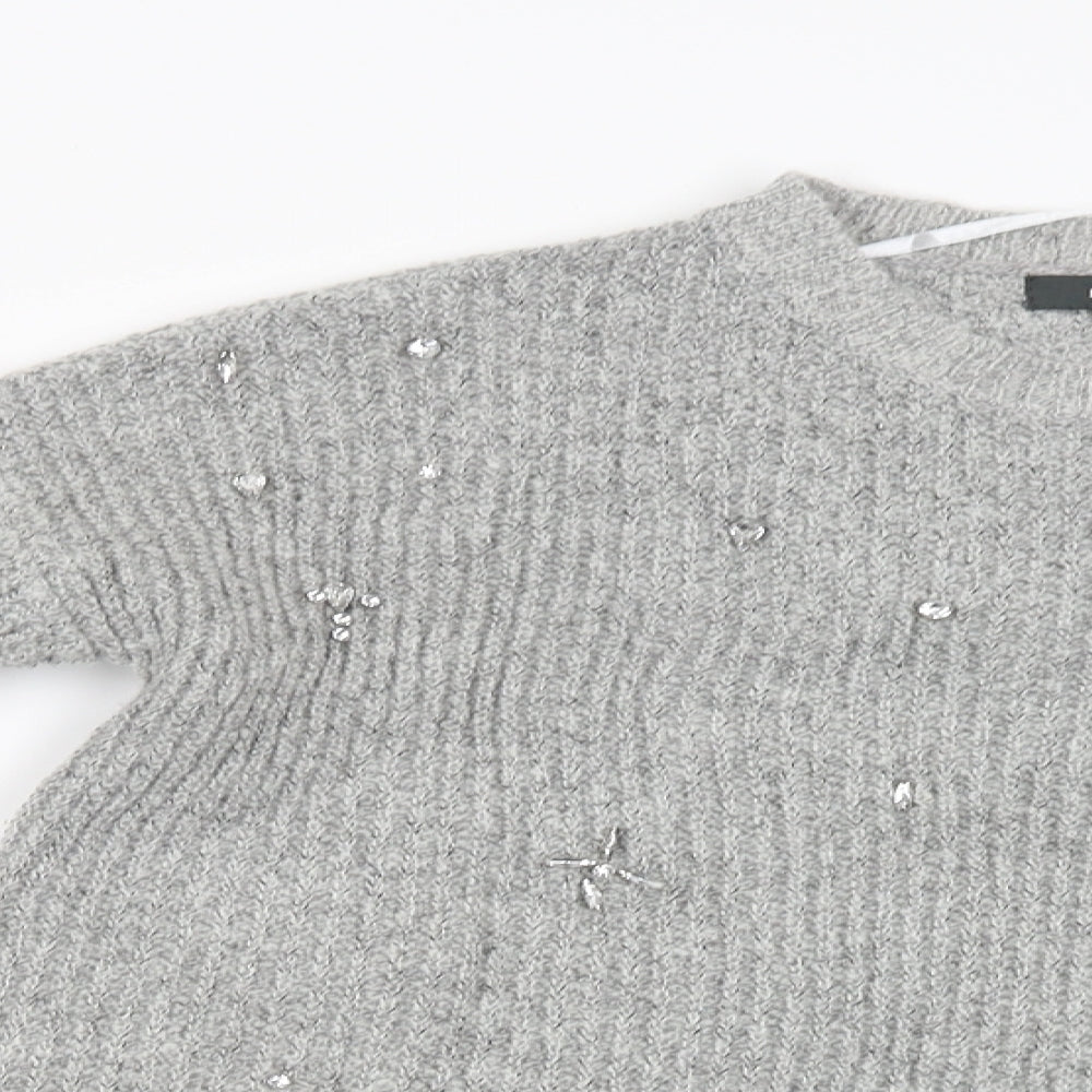 Primark Womens Grey   Pullover Jumper Size XL