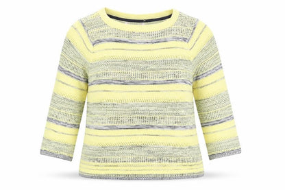 Womens UK Size 16 Julipa Yellow Pullover Jumper