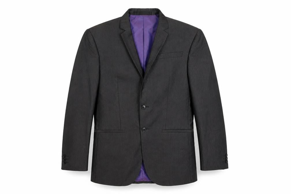 Limited Mens Black   Jacket Suit Jacket Size 36