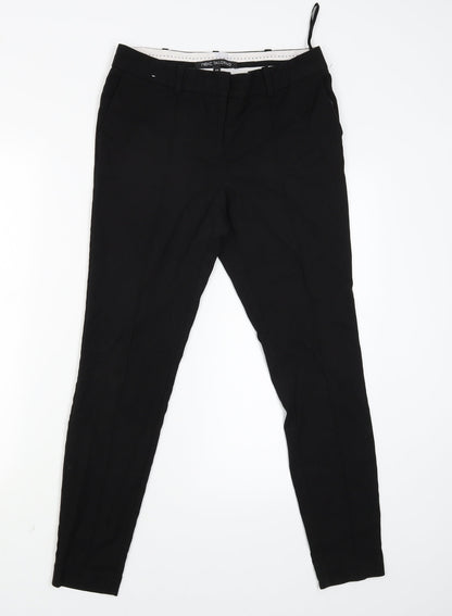 Womens UK Size 8 NEXT Regular Fit  Black Trousers